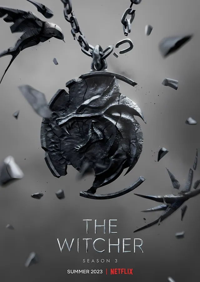 The Witcher: Sezon 3 metal tablo