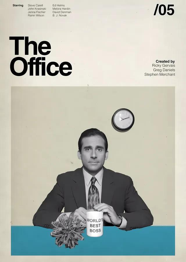 The Office: Dünya'nın En İyi Patronu metal tablo