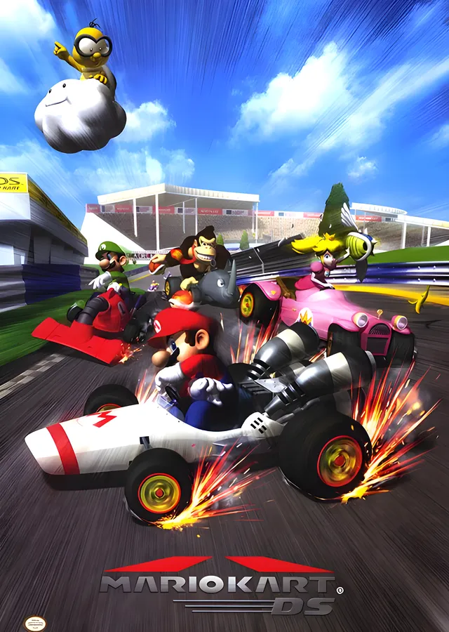 Mario Kart DS: Yarış Heyecanı metal tablo