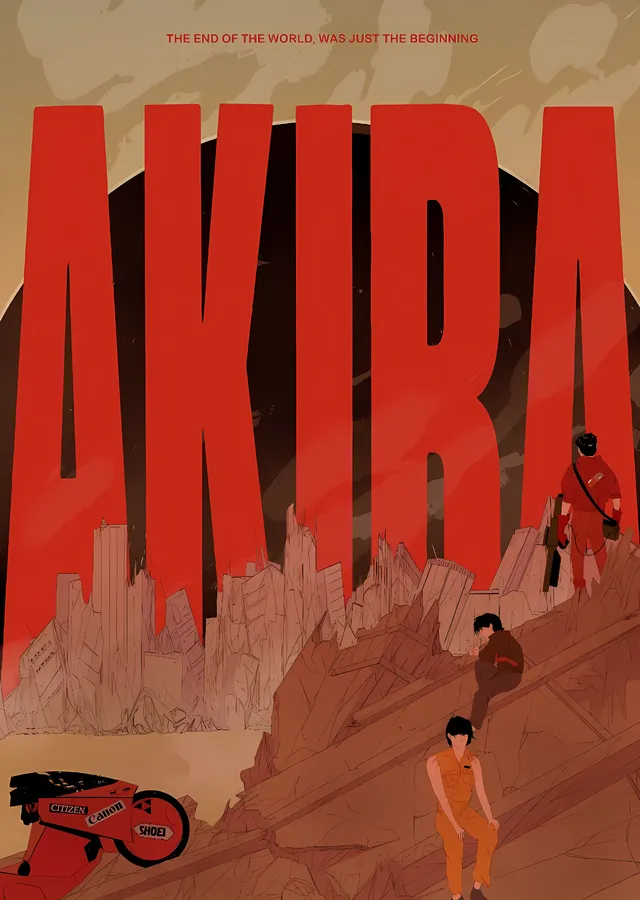 Akira · Neo Tokyo metal tablo
