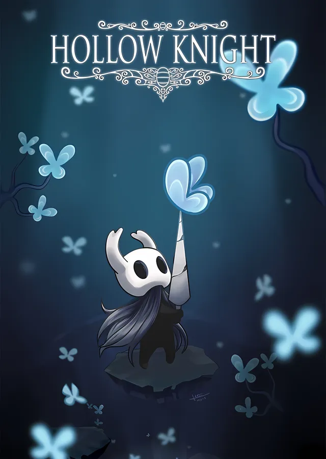 Hollow Knight: Unutulmuş Krallık metal tablo