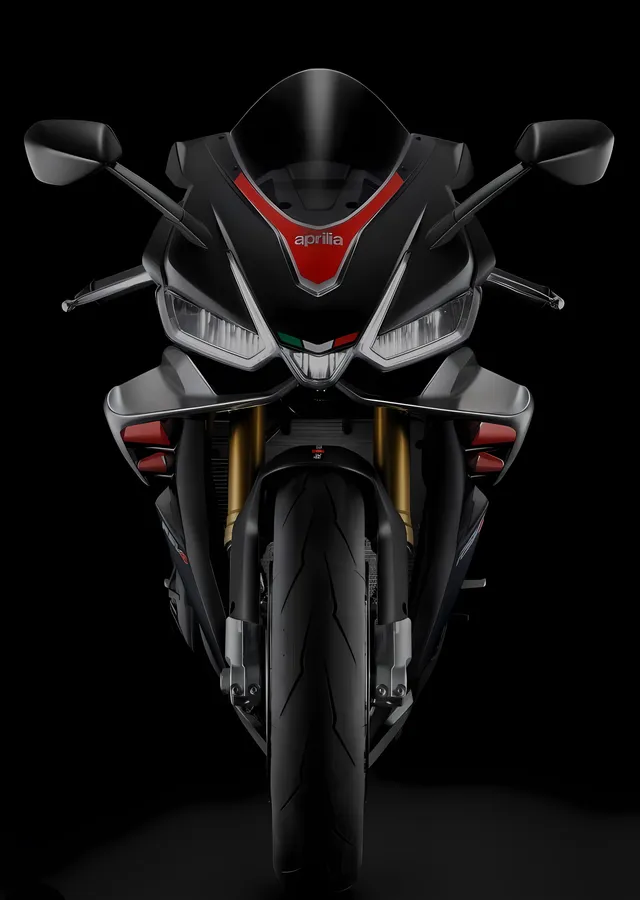 Aprilia RSV4 - Önden Görünüm metal tablo