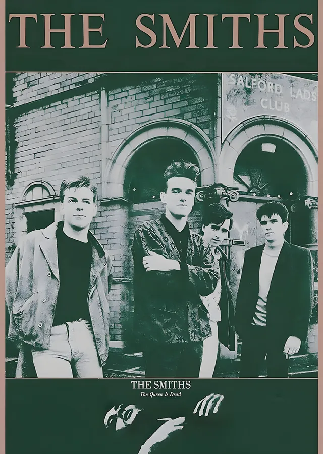 The Smiths: Salford Lads Club metal tablo