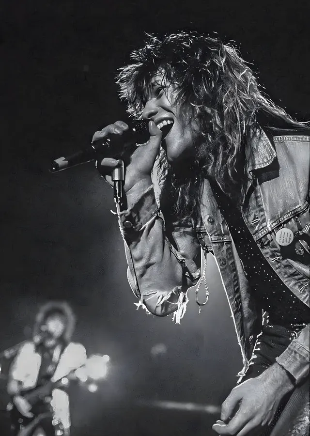 Jon Bon Jovi: Sahnede metal tablo