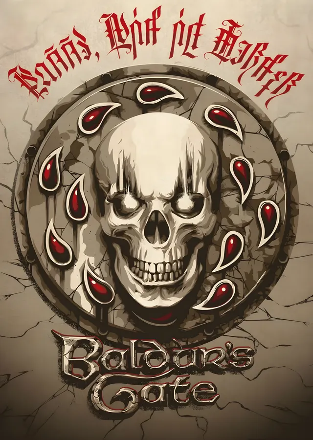 Baldur's Gate: Bhaal metal tablo
