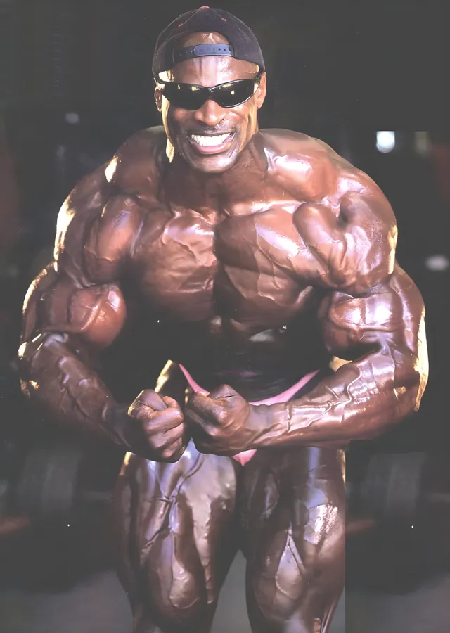 Ronnie Coleman: Sahne Öncesi metal tablo