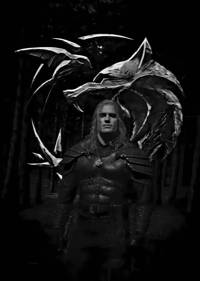 The Witcher: Kurt Gölgesi metal tablo