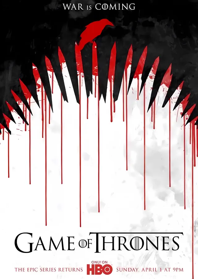Game of Thrones: Savaş Geliyor metal tablo