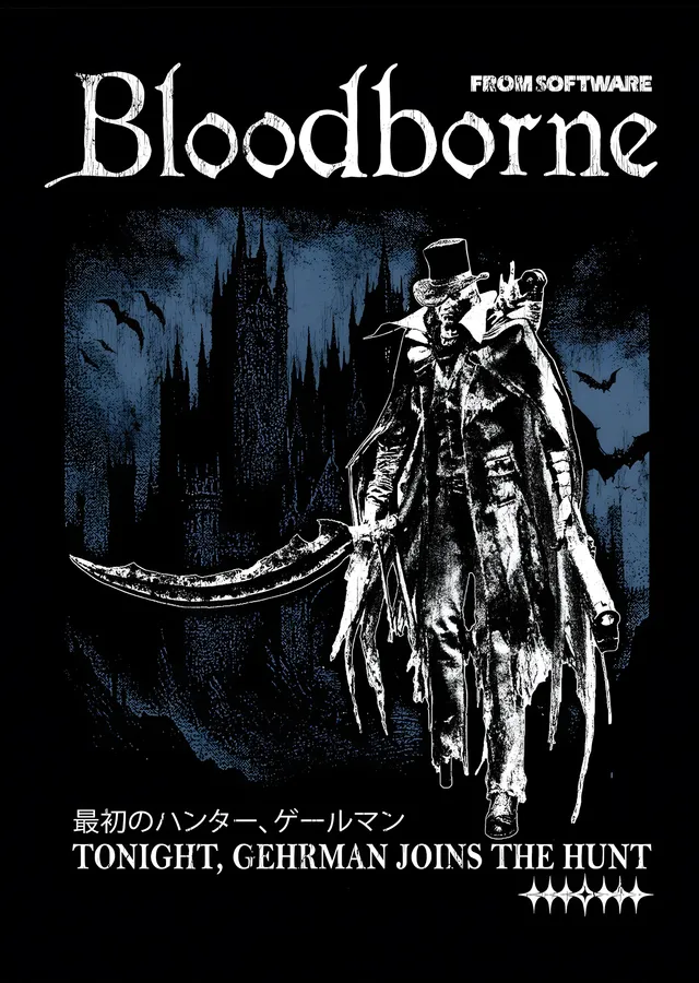Bloodborne: Gehrman metal tablo