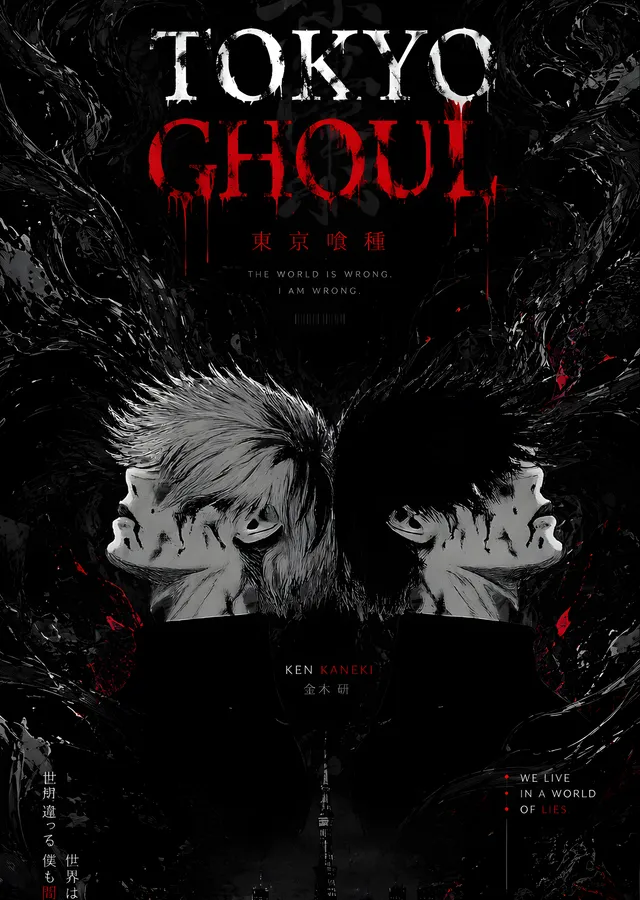 Tokyo Ghoul: İki Yüz metal tablo