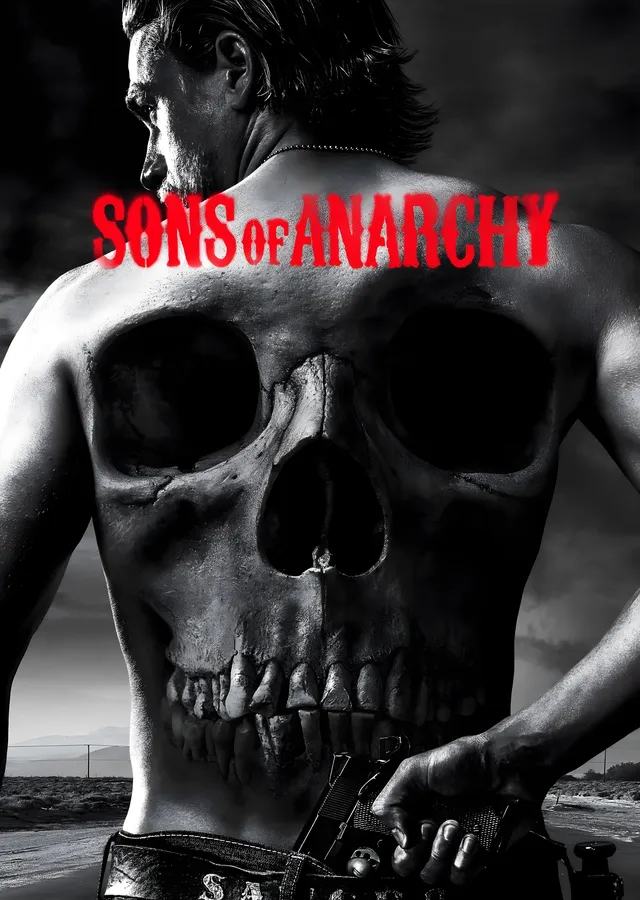 Sons of Anarchy: Kurukafa metal tablo