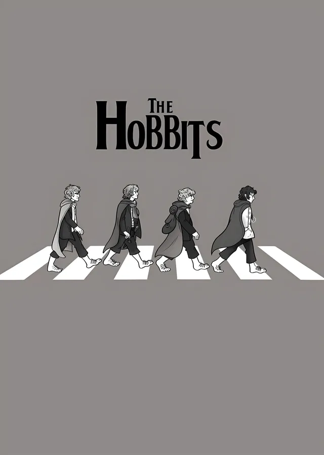 The Hobbits: Çapraz Geçiş metal tablo