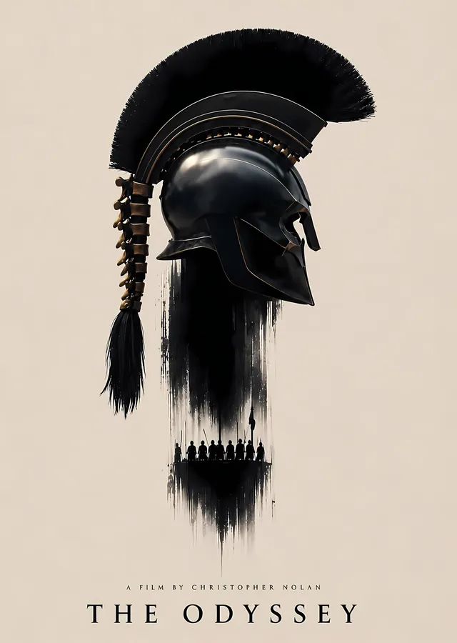 The Odyssey - Miğfer metal tablo