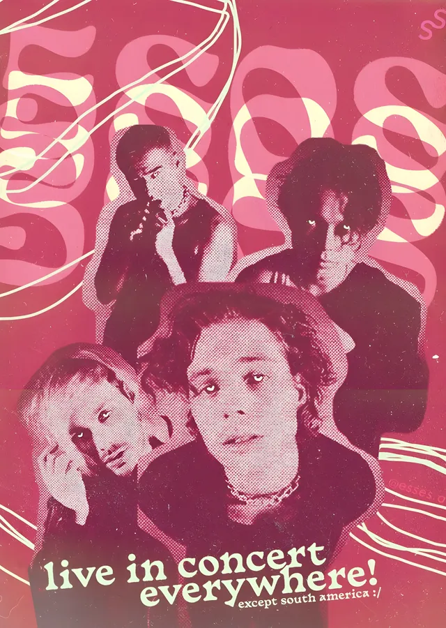 5 Seconds of Summer - Live in Concert Afişi metal tablo