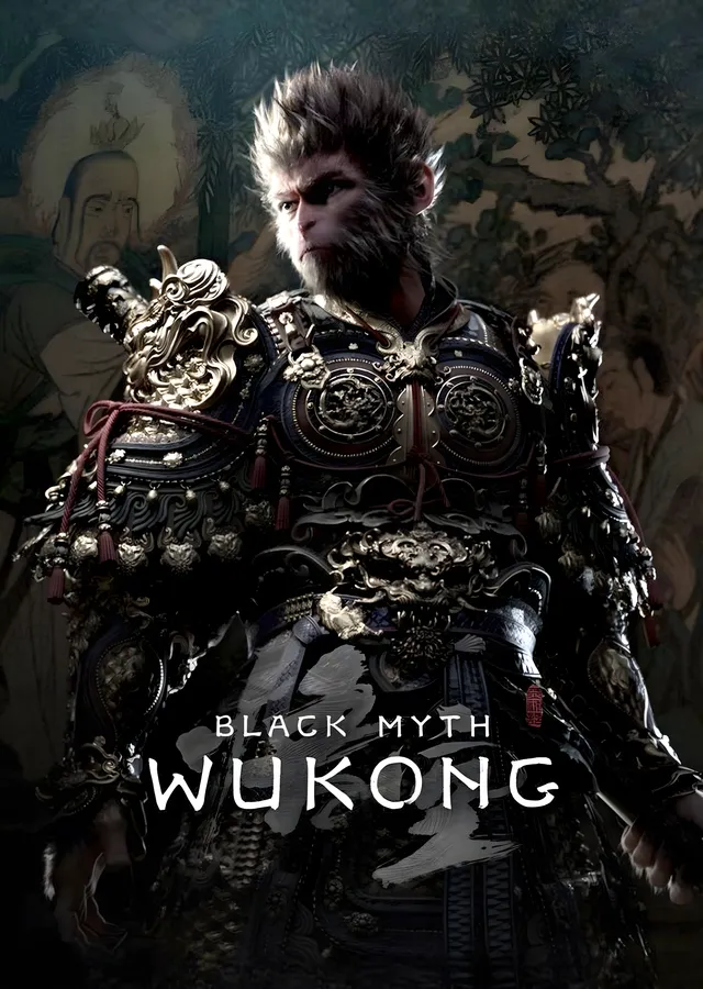 Black Myth: Wukong Zırh metal tablo