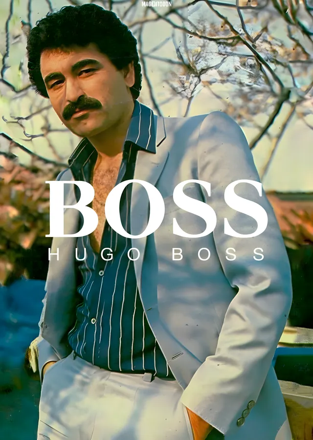 İbrahim Tatlıses | Hugo Boss metal tablo