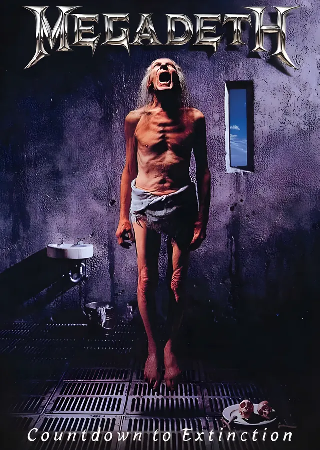 Megadeth: Countdown to Extinction metal tablo