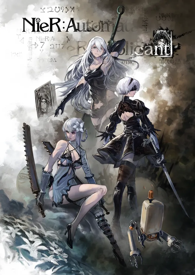 NieR: Replicant ve Automata metal tablo
