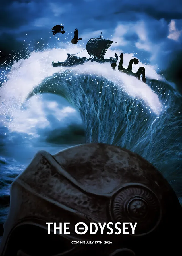 The Odyssey: Dalganın Tepesindeki Gemi metal tablo