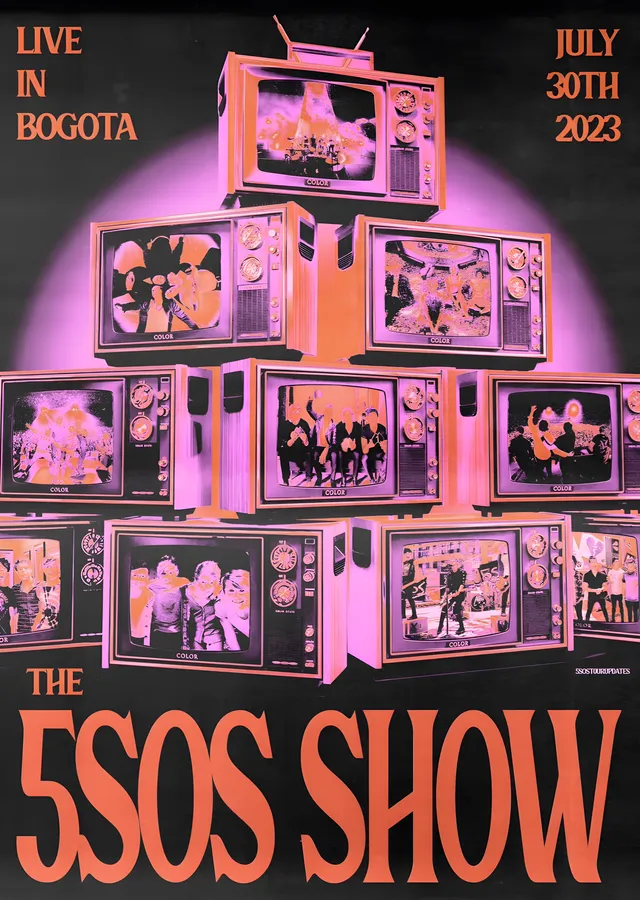 5 Seconds of Summer - The 5SOS Show metal tablo