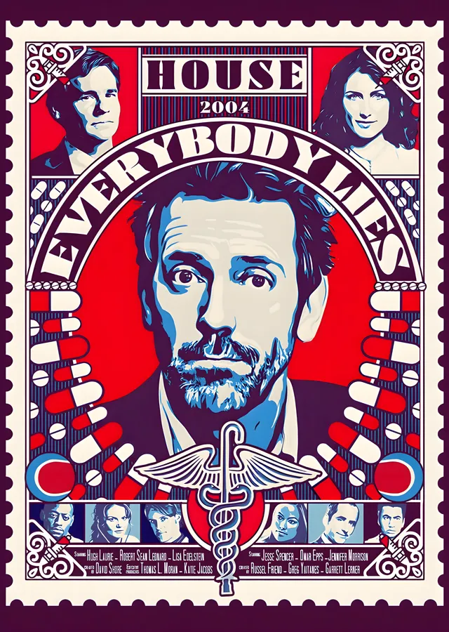 House: Everybody Lies metal tablo