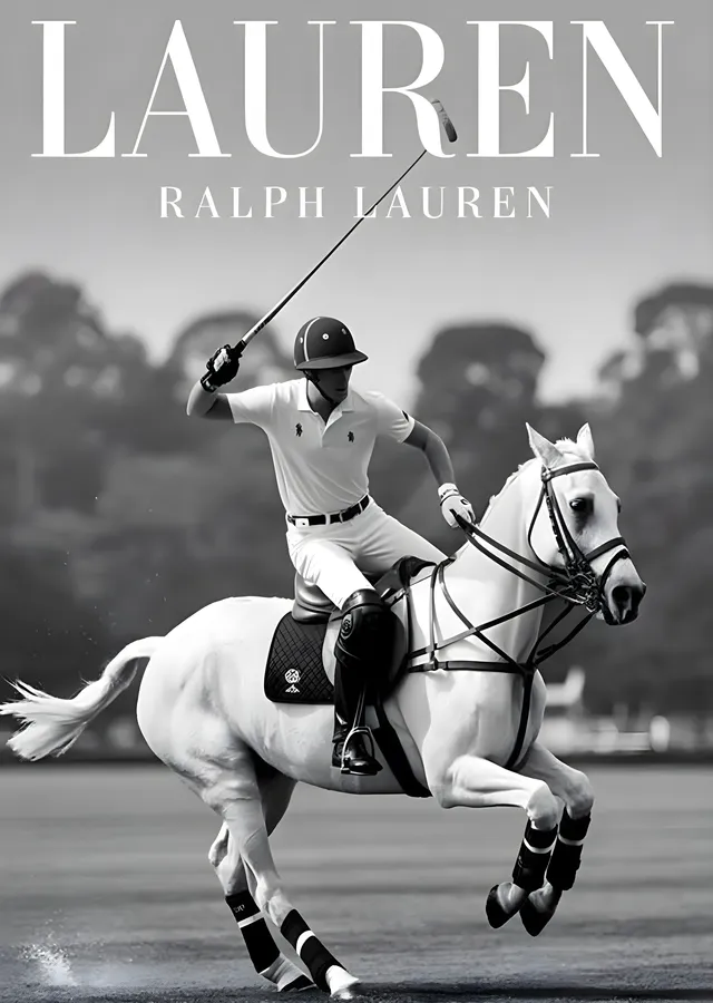 Ralph Lauren Polo Spor metal tablo