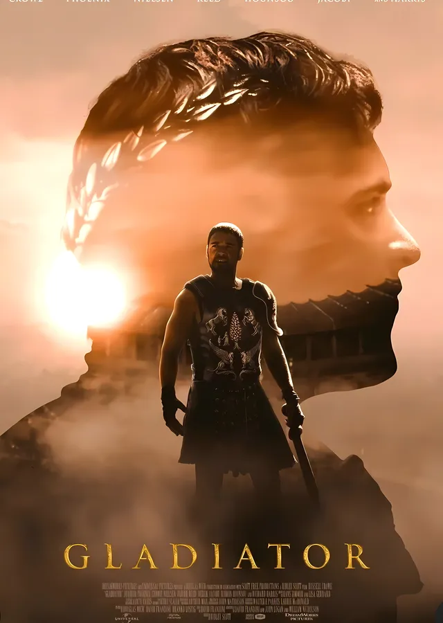 Gladiator - Film Posterı metal tablo
