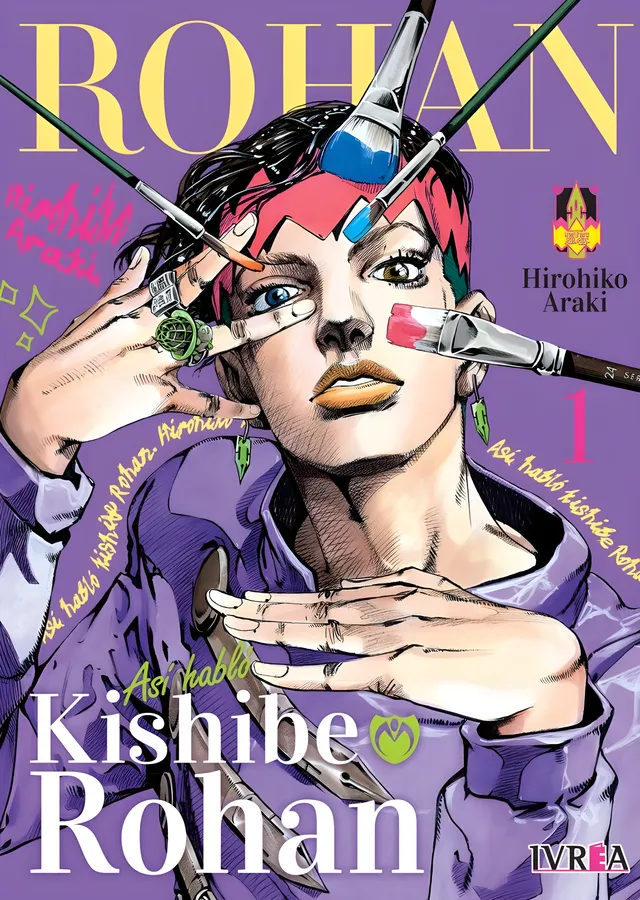 Kishibe Rohan - Manga Kapağı metal tablo