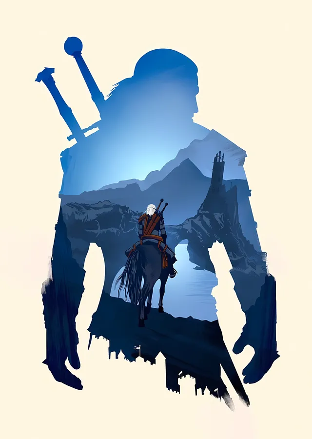 The Witcher: Velen'in İzinde metal tablo