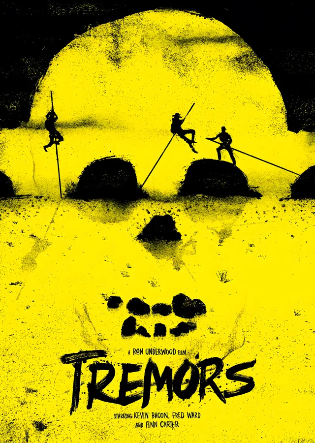 Tremors: Yeraltı Kabusu metal tablo