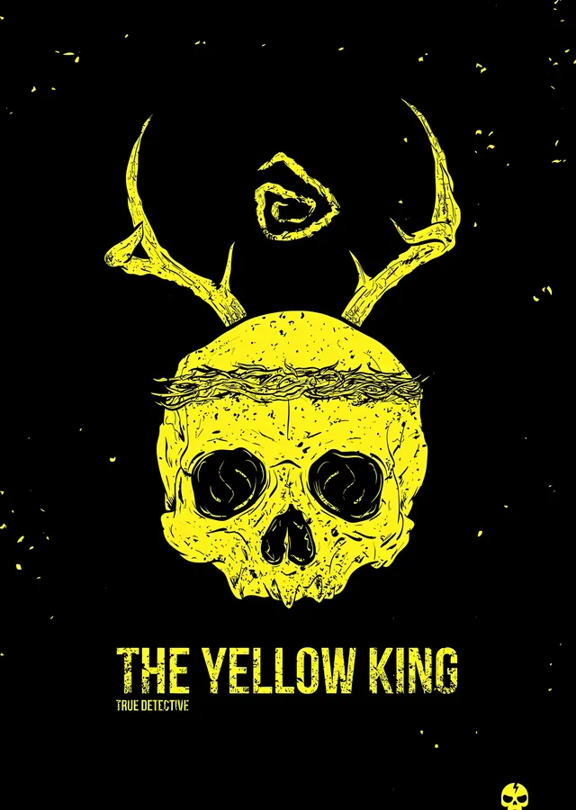 True Detective: The Yellow King metal tablo