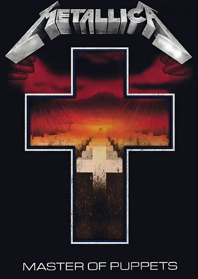 Metallica: Master of Puppets metal tablo