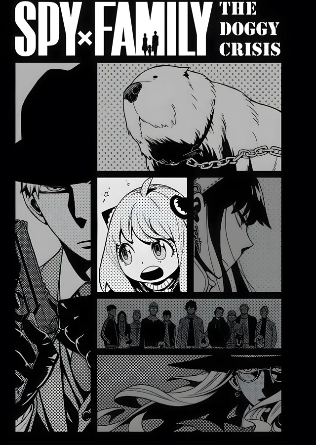 Spy x Family: Köpek Krizi metal tablo