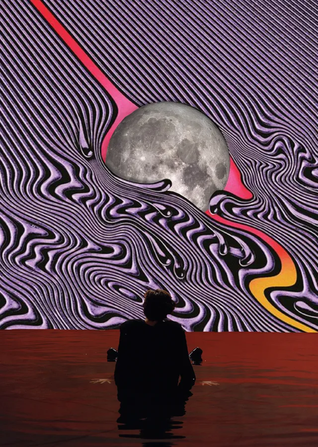 Tame Impala - Yes, I'm Changing metal tablo