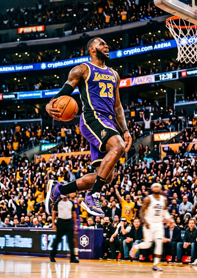 LeBron James: Potaya Smaç Anı metal tablo
