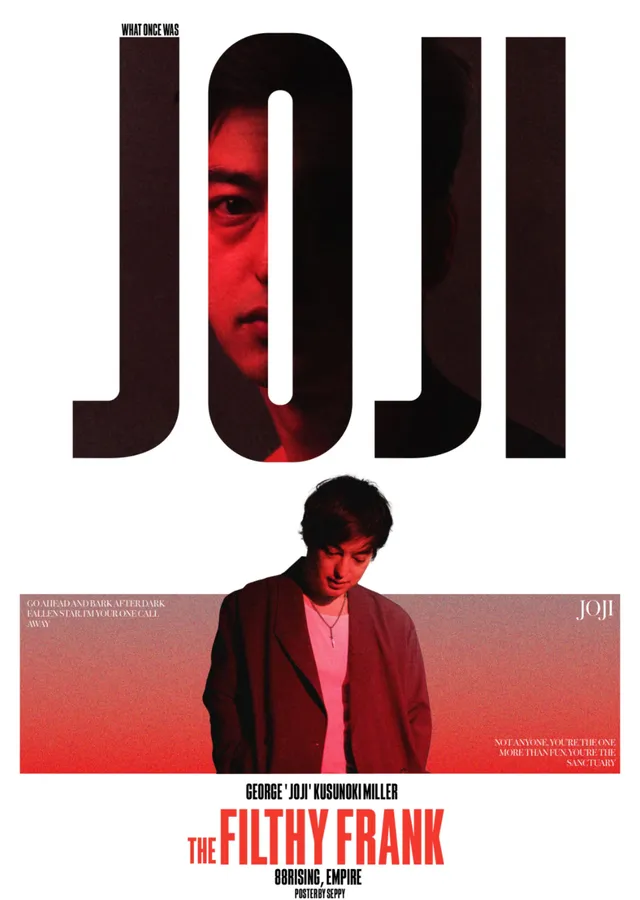 Joji - The Filthy Frank Afiş Tasarımı metal tablo