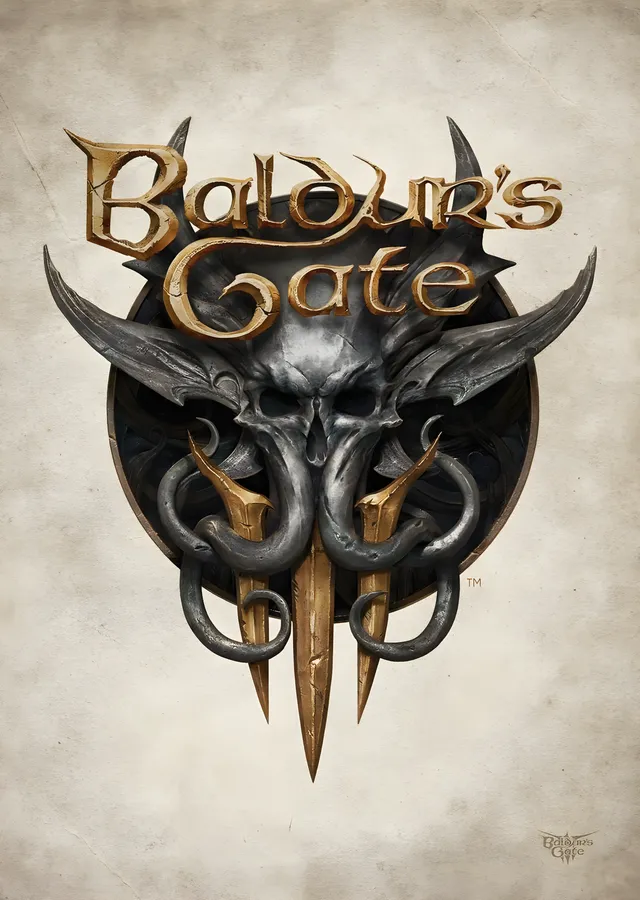 Baldur's Gate 3: Amblem metal tablo