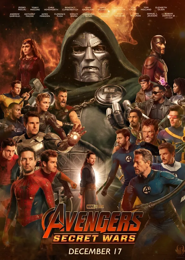 Avengers: Secret Wars - Doctor Doom metal tablo