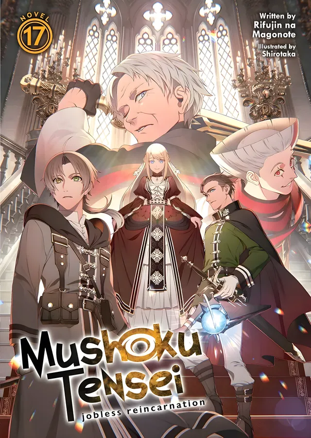 Mushoku Tensei: Katedralde Yeni Hayat metal tablo
