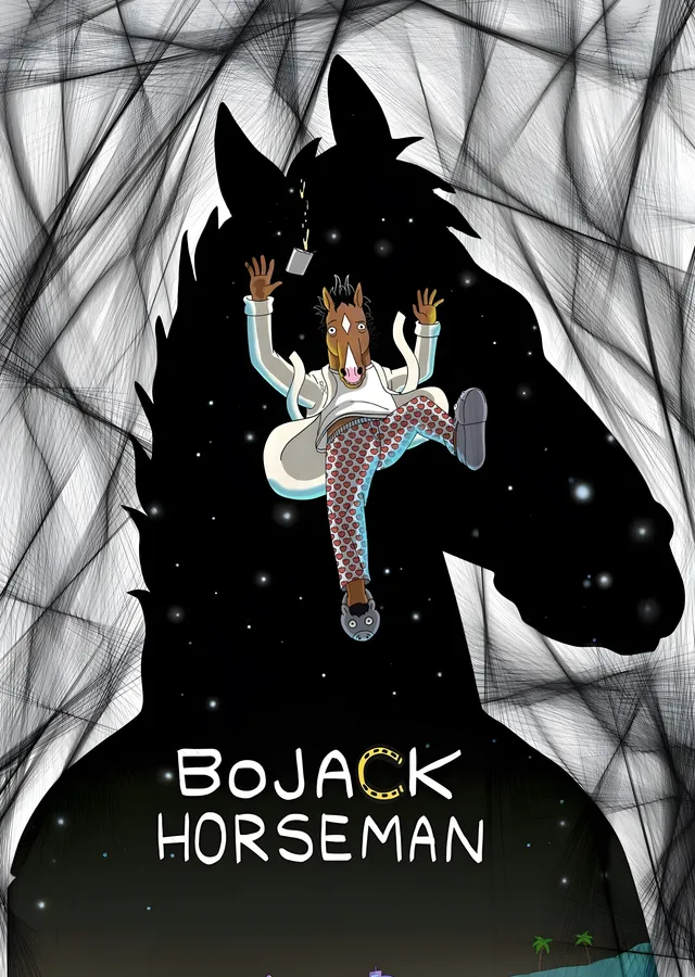BoJack Horseman metal tablo