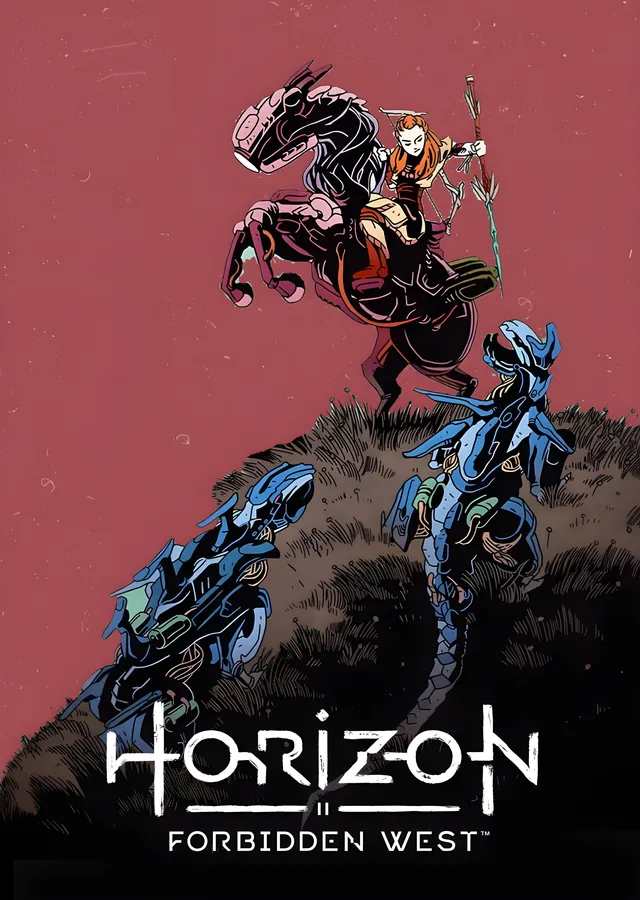 Horizon Forbidden West: Aloy'un Mücadelesi metal tablo