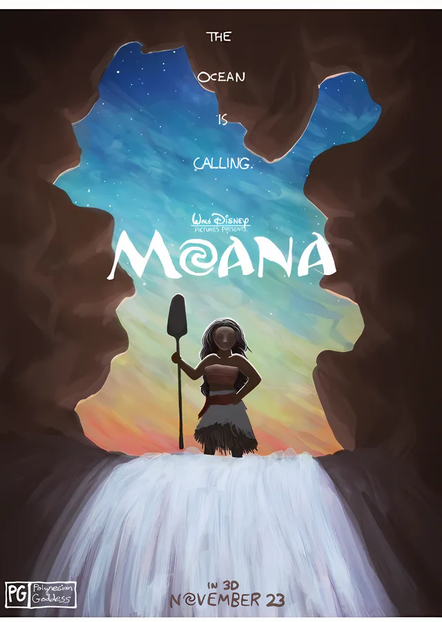 Moana: The Ocean Is Calling metal tablo