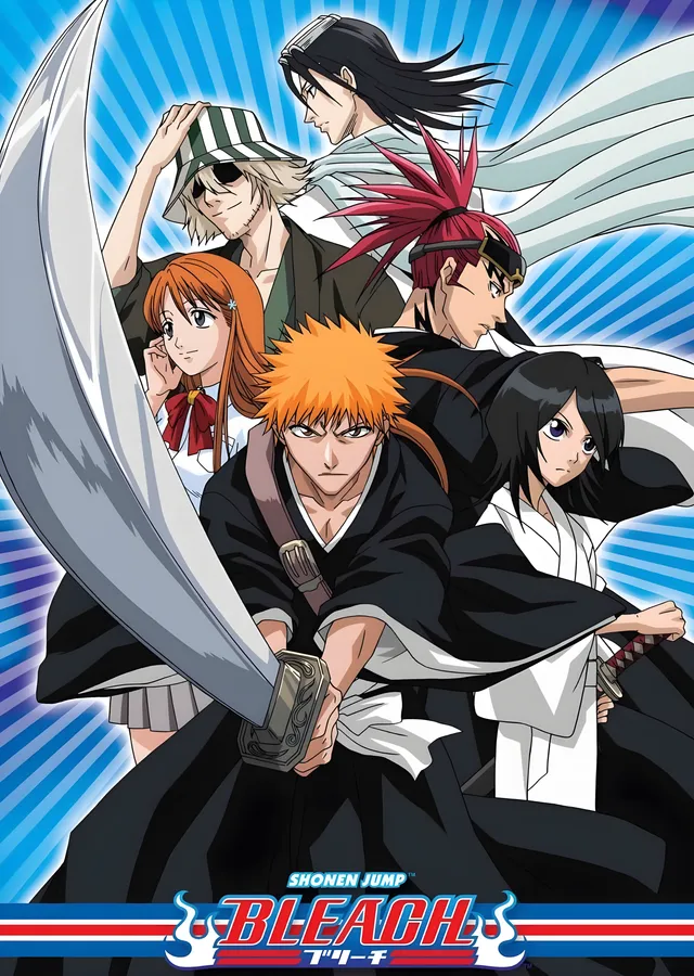 Bleach: Karakura Ekibi Bir Arada metal tablo