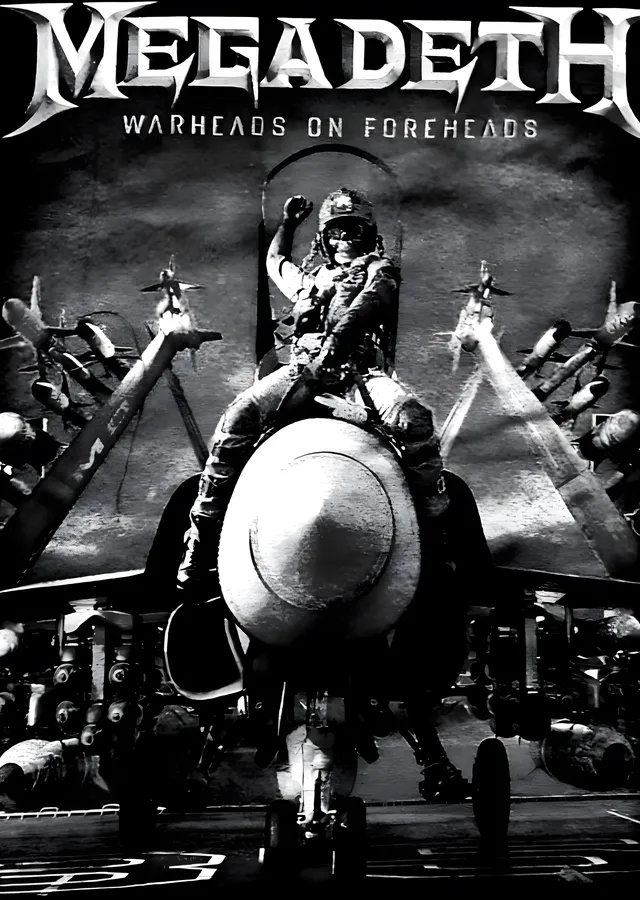 Megadeth: Warheads on Foreheads metal tablo