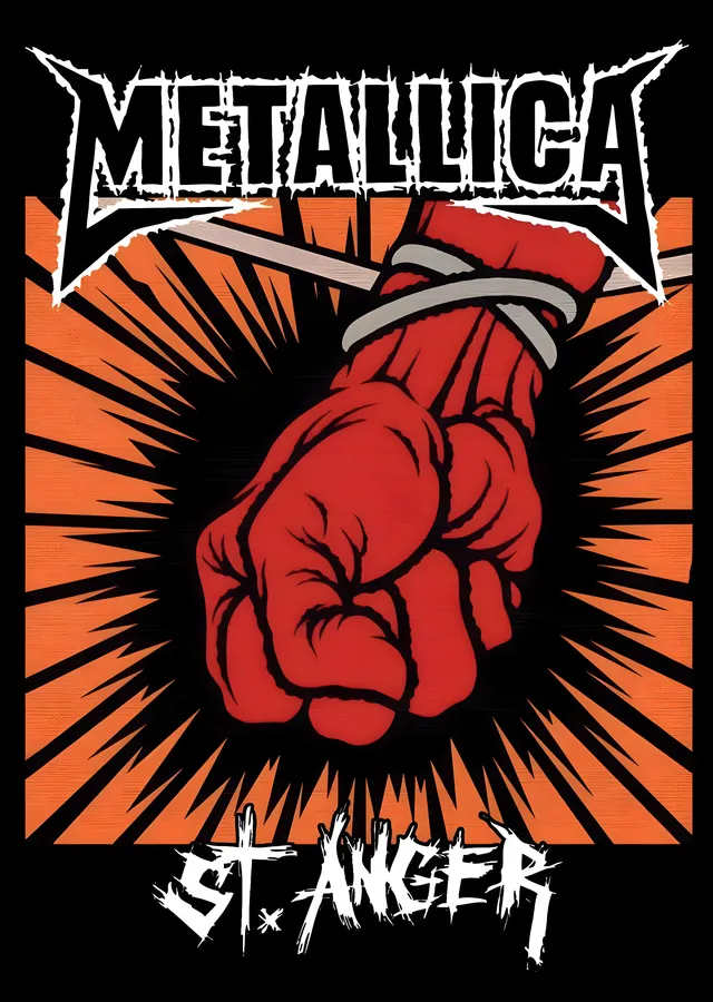 Metallica: St. Anger metal tablo