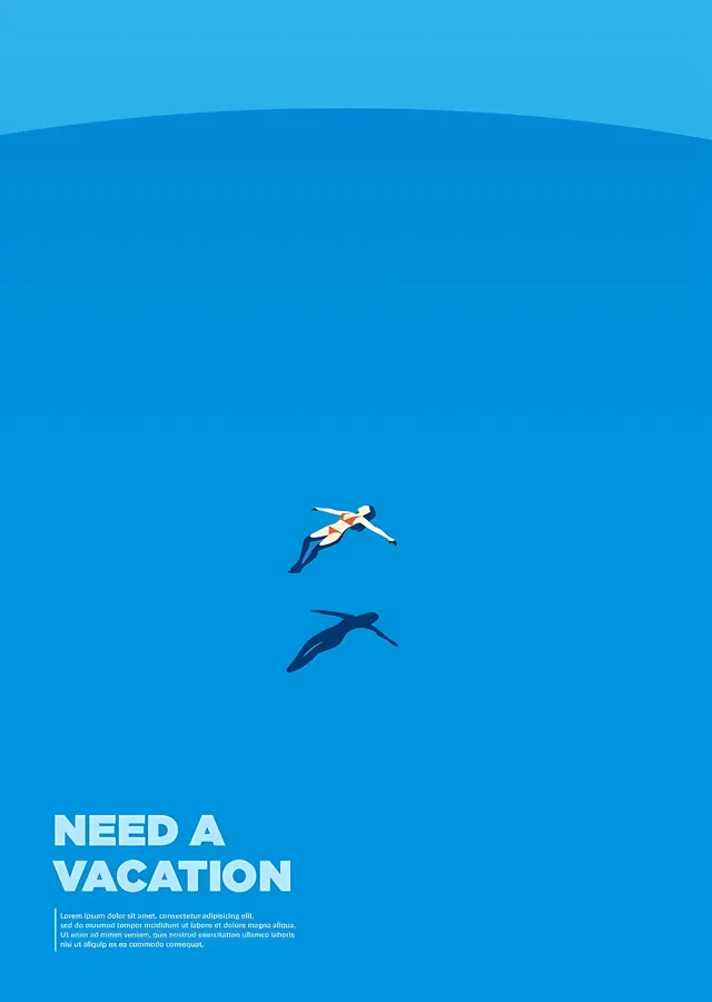 Need a Vacation metal tablo