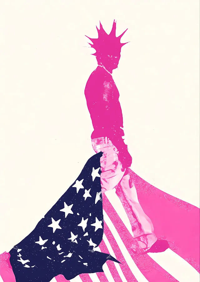 Punk Amerika metal tablo