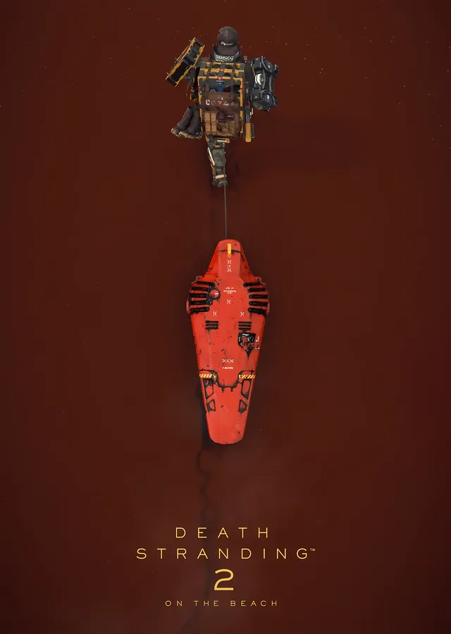 Death Stranding 2: Sahilde metal tablo