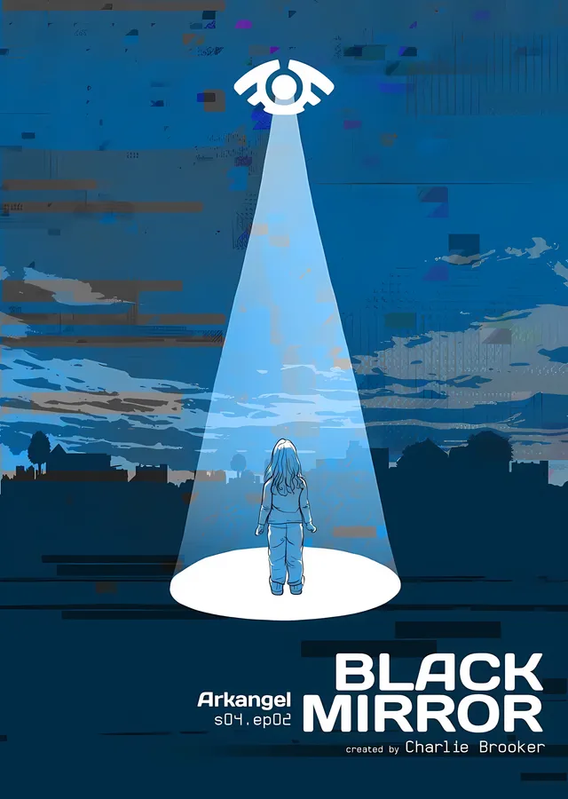 Black Mirror - Arkangel metal tablo