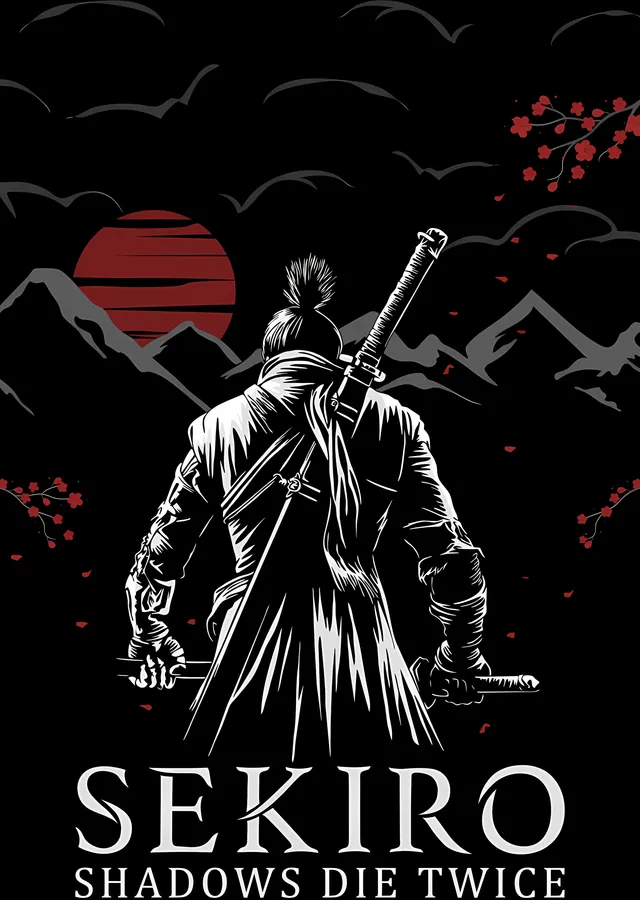 Sekiro: Shadows Die Twice metal tablo